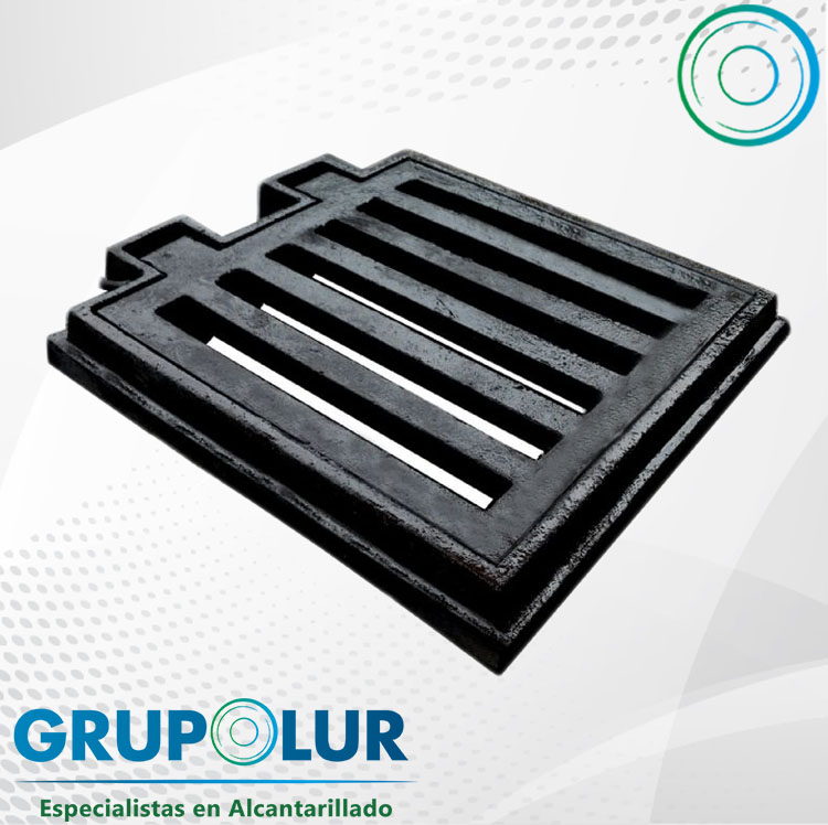 rejilla para alcantarillado pluvial 50x50